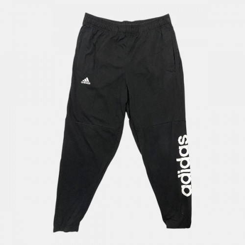 Adidas Essentials Logo Joggers Black Pre Owned